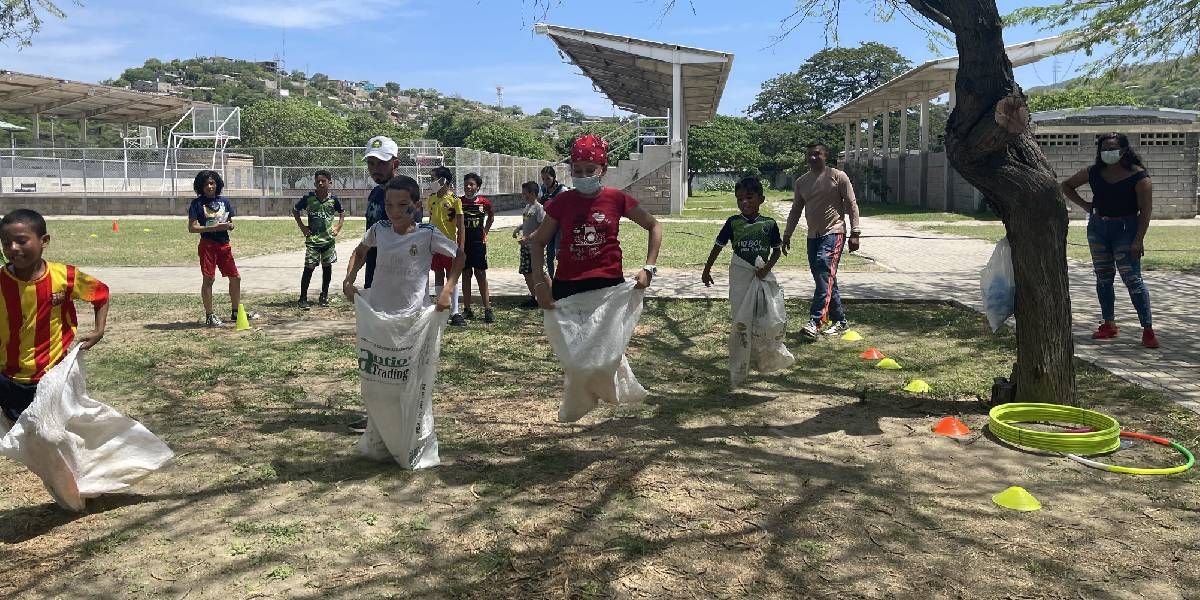 Más de 200 niños y niñas participaron en cada una de las actividades.