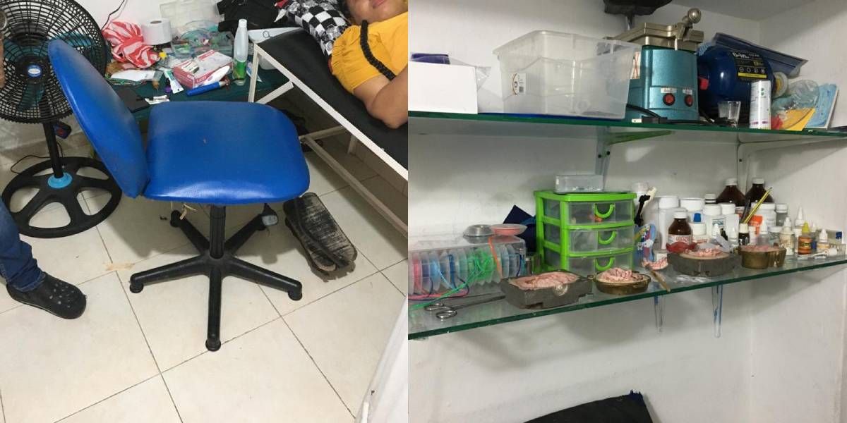 Alcaldía Consultorio clausurado en Santa Marta.