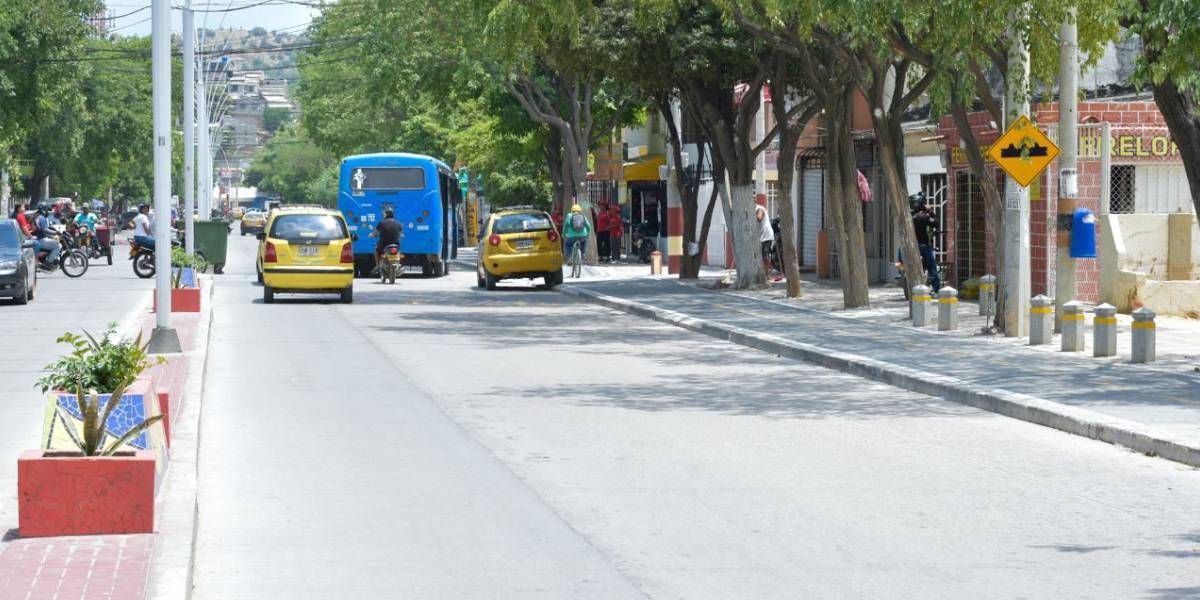 Calle 30 de Santa Marta.