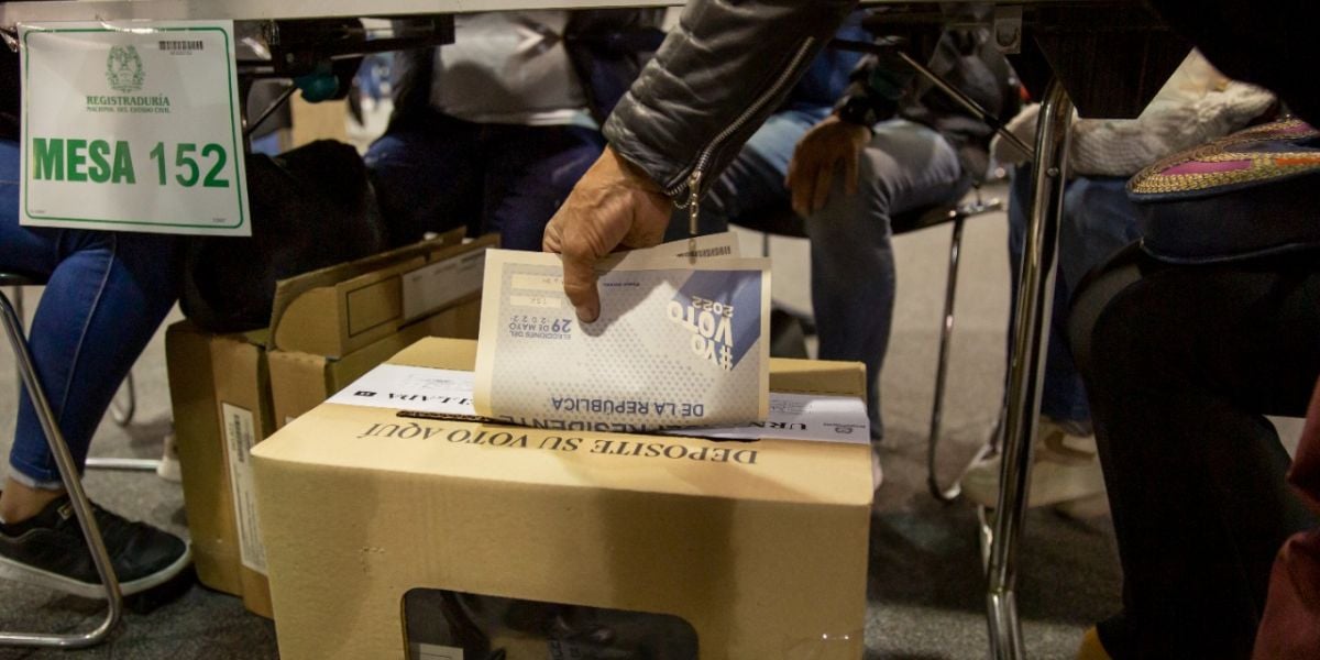 Registraduría Si el voto en blanco gana en segunda vuelta, no se repetirán las elecciones.