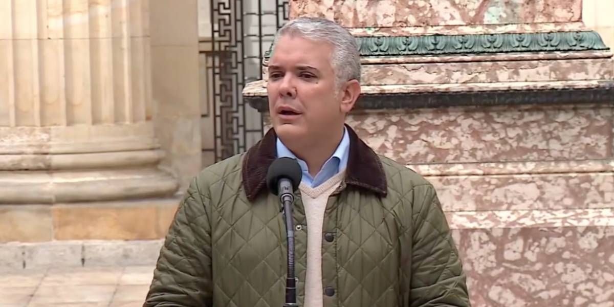 Captura de pantalla Iván Duque.