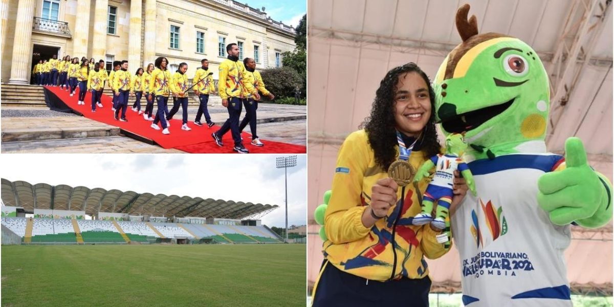 El Estadio Armando Maestre verá desfilar a la delegación de Colombia.