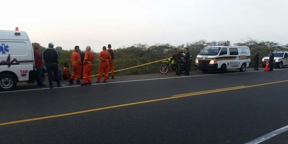 Nuevo accidente; muere un hombre. 