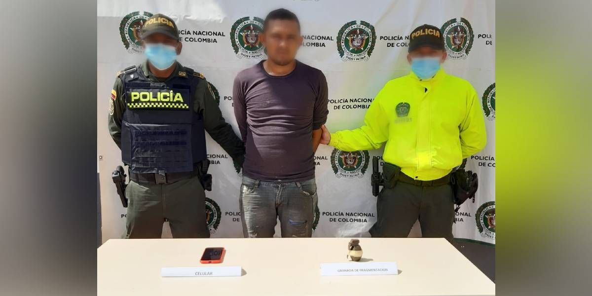 Policía del Magdalena César Augusto Peluffo Parrao, alias ‘El Mecánico’.