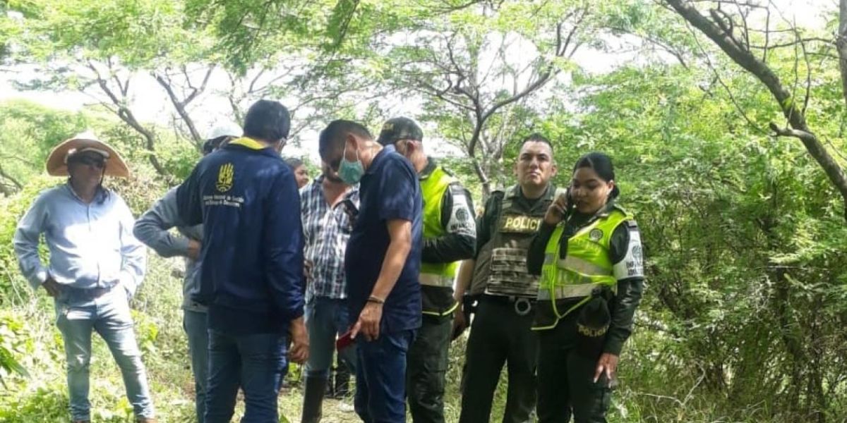 Zona Cero Lugar donde fue hallado el cuerpo.