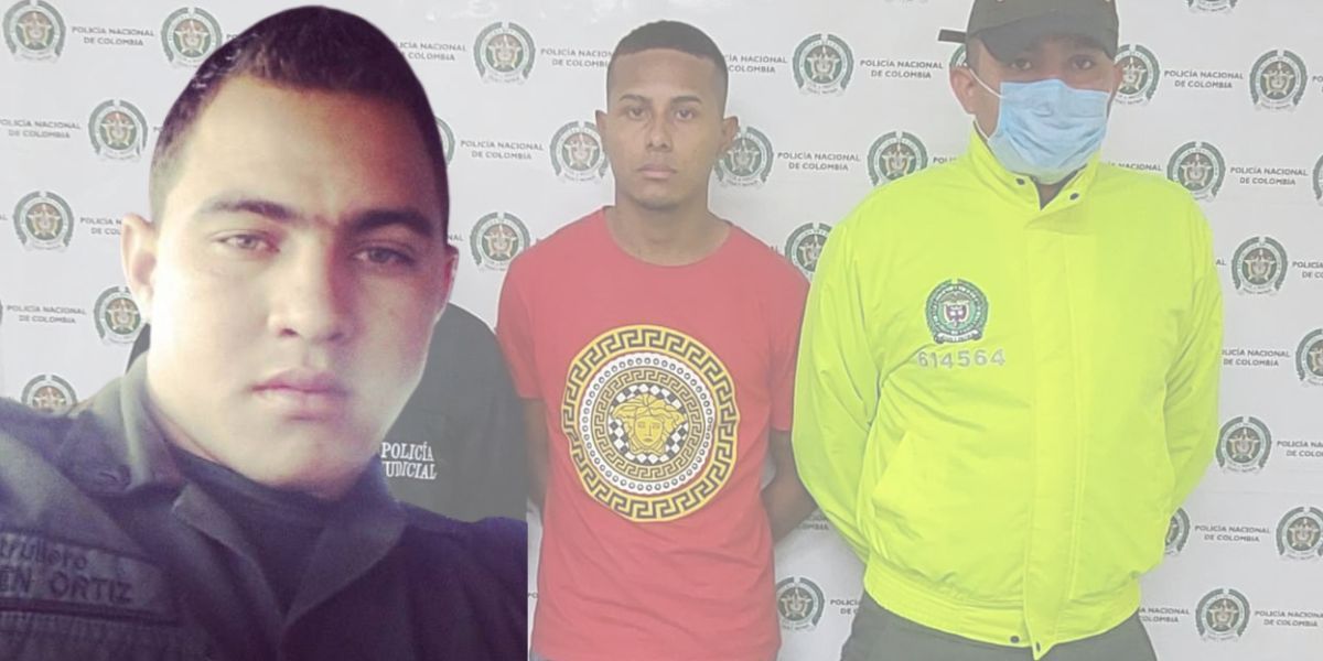 Seguimiento.co Alias Marlon habría disparado contra el policía.