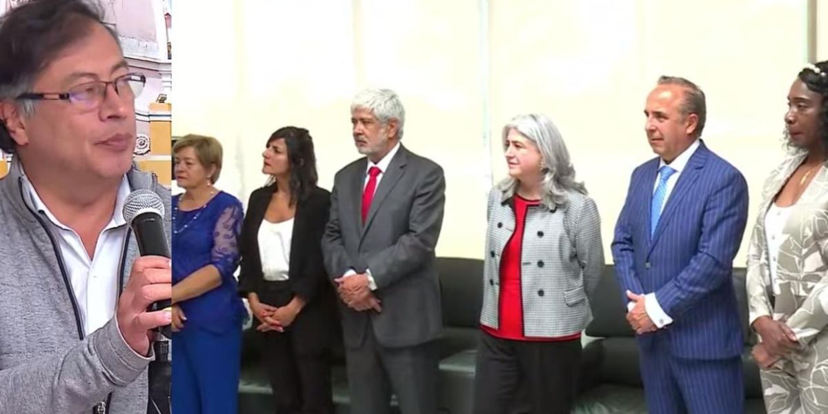 Cortesía Los ministros posesionados.
