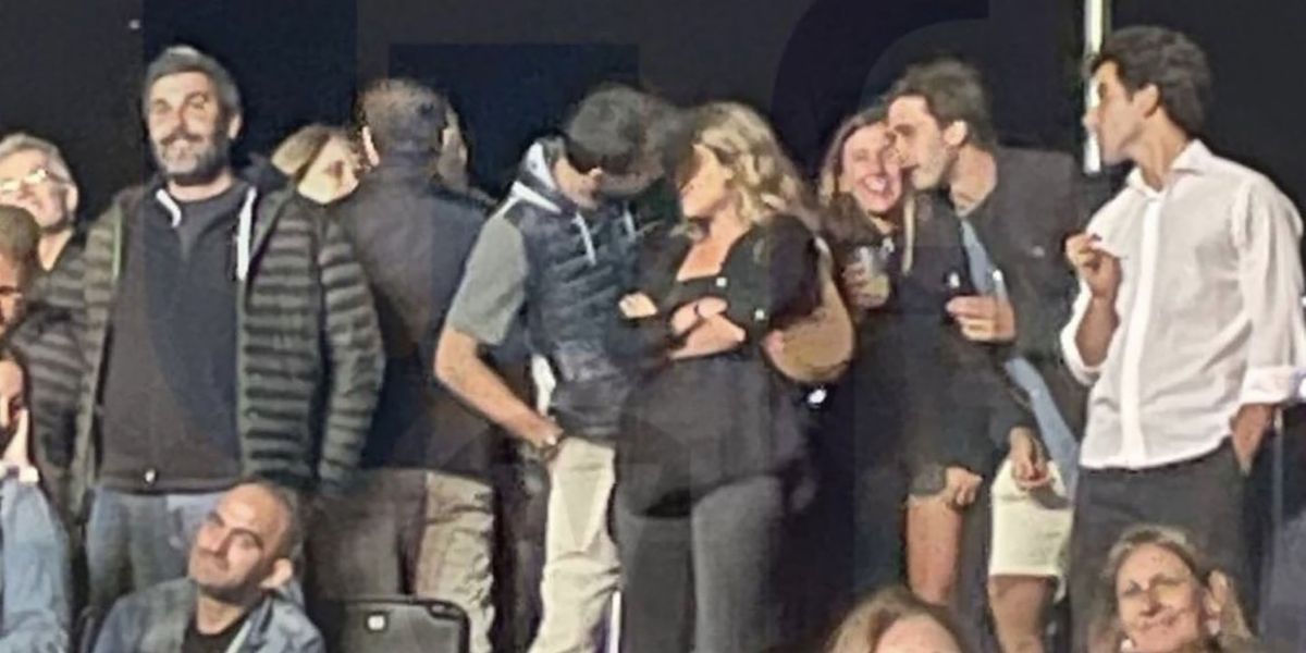 Infobae pique y su novia en el concierto