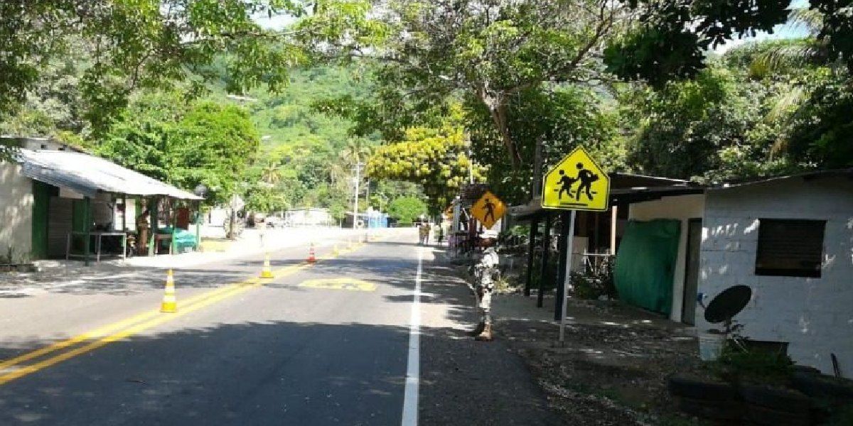 Internet En la vía al Parque Tayrona
