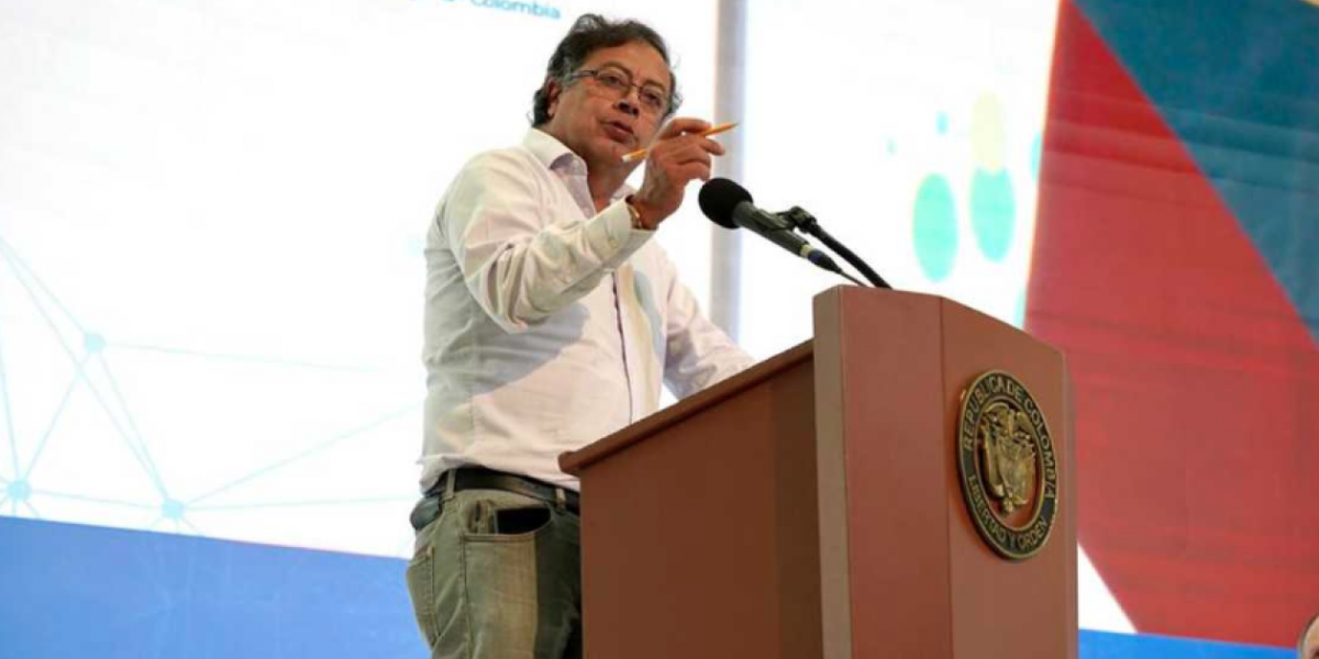 El Presidente de la República, Gustavo Petro.