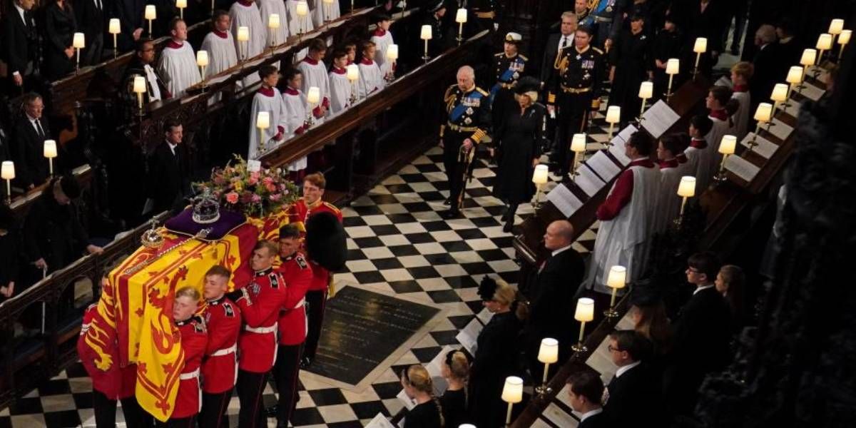 Ceremonia de la reina Isabel II.