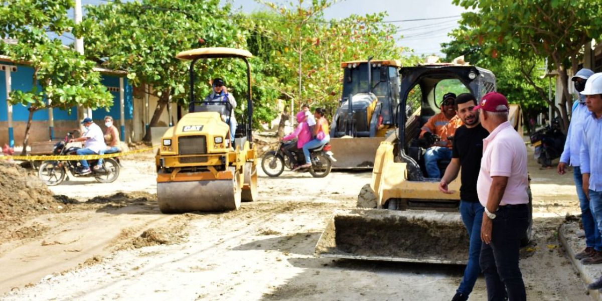 Cortesía. Las obras tienen mano de obra cienaguera.