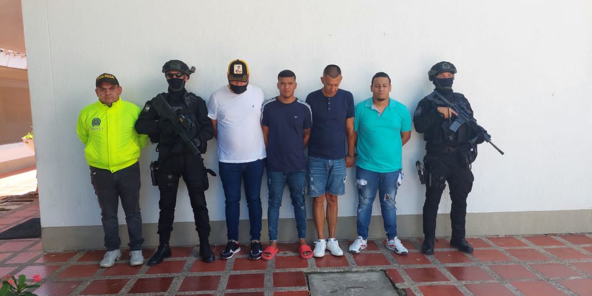 Policía Metropolitana de Santa Marta Los operativos permitieron la materialización de 6 capturas.