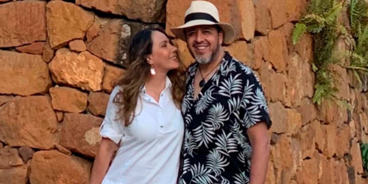 Nórida Rodríguez y su esposo 'Toto' Vega.