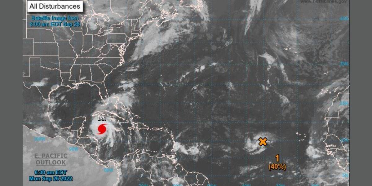 El Tiempo Huracán Ian.