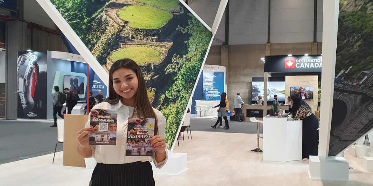 En este escenario, la oficina de Turismo departamental promocionó la Ruta Macondo.