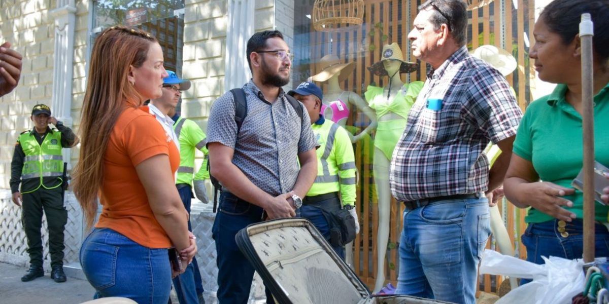 Cortesía Operativos de control de espacio público