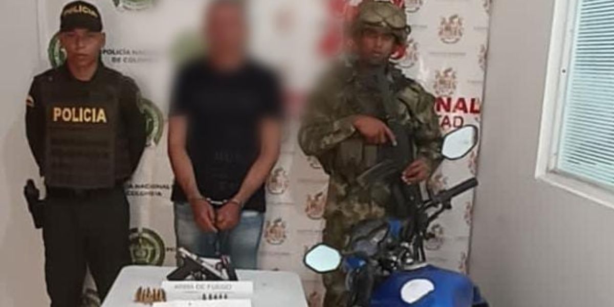 Policía del Magdalena Alias 'Pinocho'.