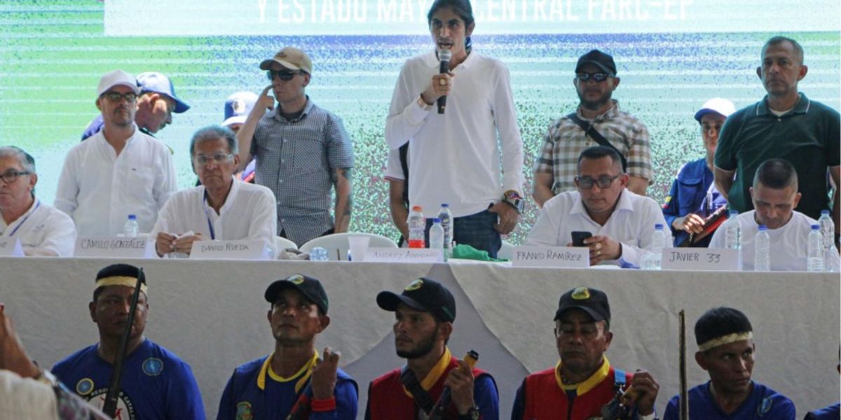 Cortesía Acuerdos de paz entre el Gobierno Nacional