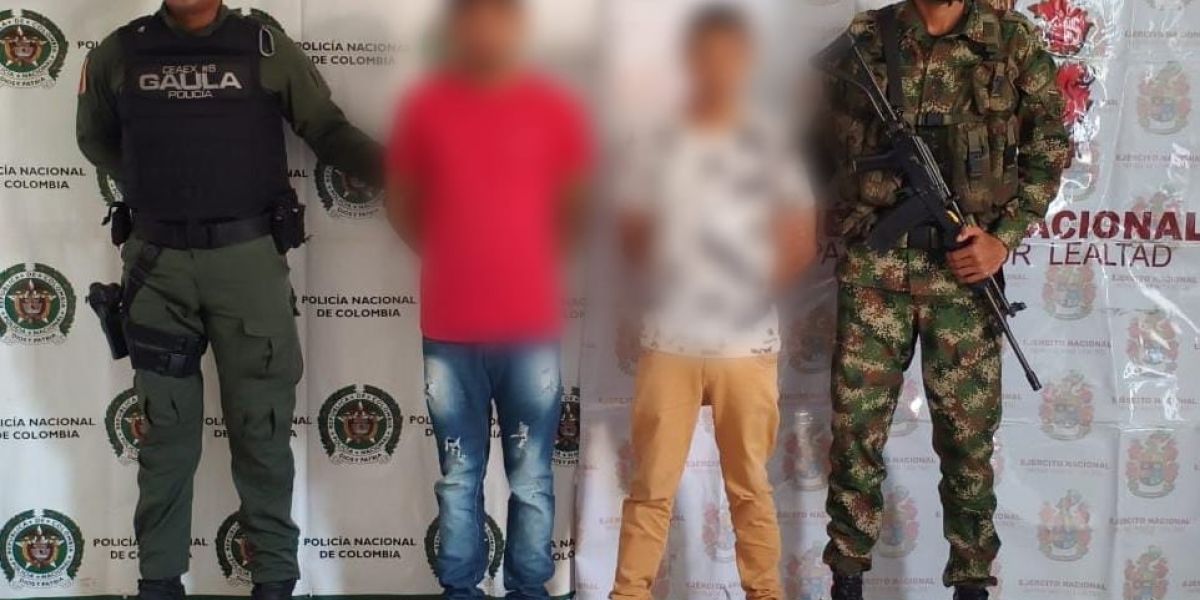 En los operativos participaron miembros del Gaula y del Batallón de Alta Montaña.