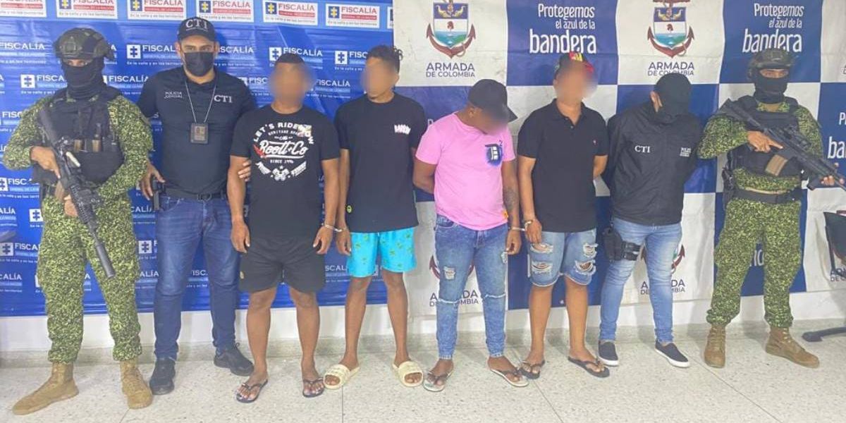 Armada Nacional Capturados.