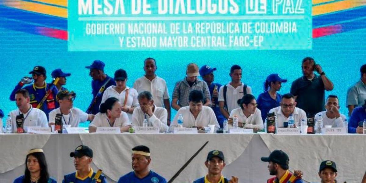 Cortesía. Mesa de diálogos de Paz.