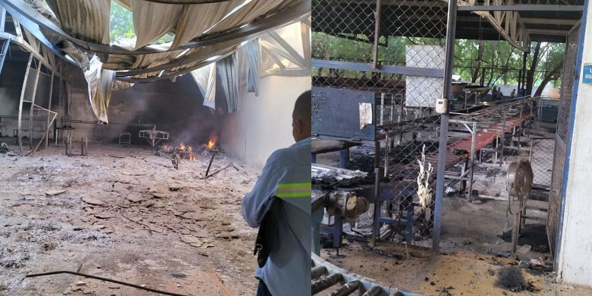 Cortesía Imágenes de las fincas incendiadas.