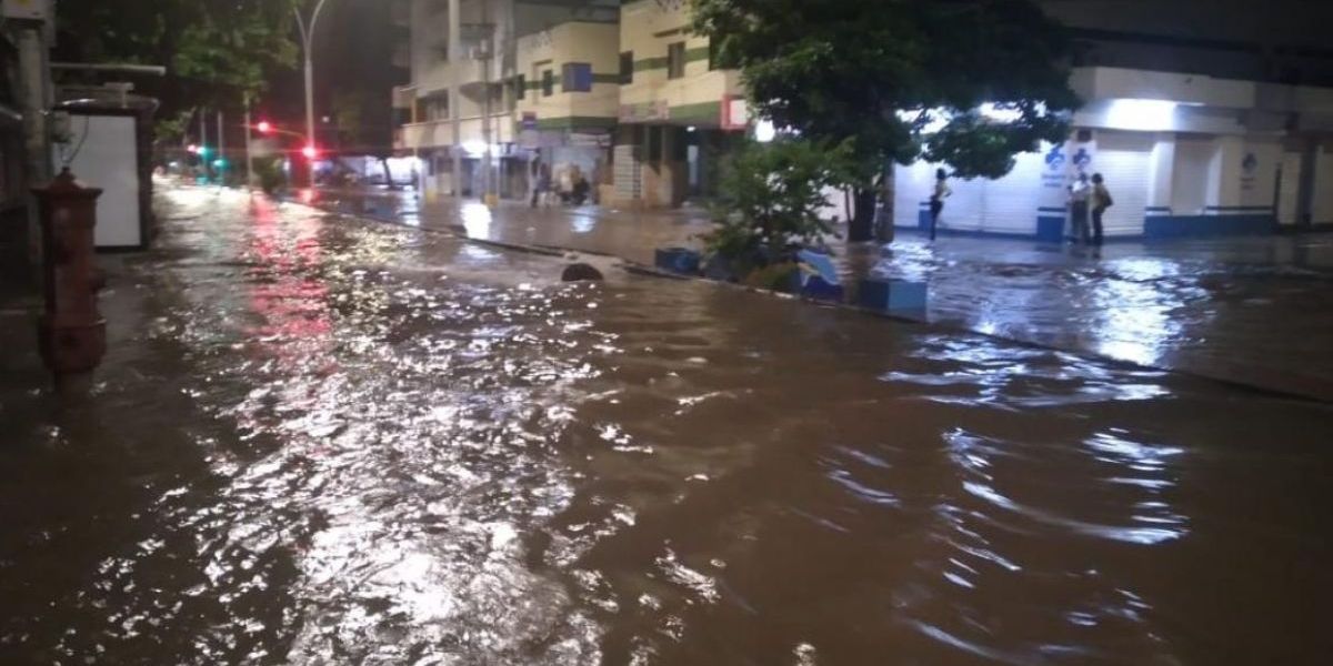 Lluvias en Santa Marta