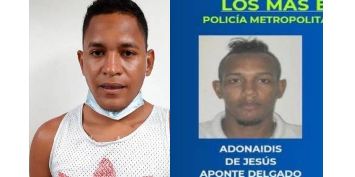 Policía Metropolitana de Santa Marta. Yair Enrique González Mejía y Adonaidis De Jesús Aponte Delgado.