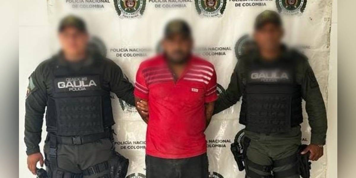 Policía del Magdalena Alias 'Tasmania'.