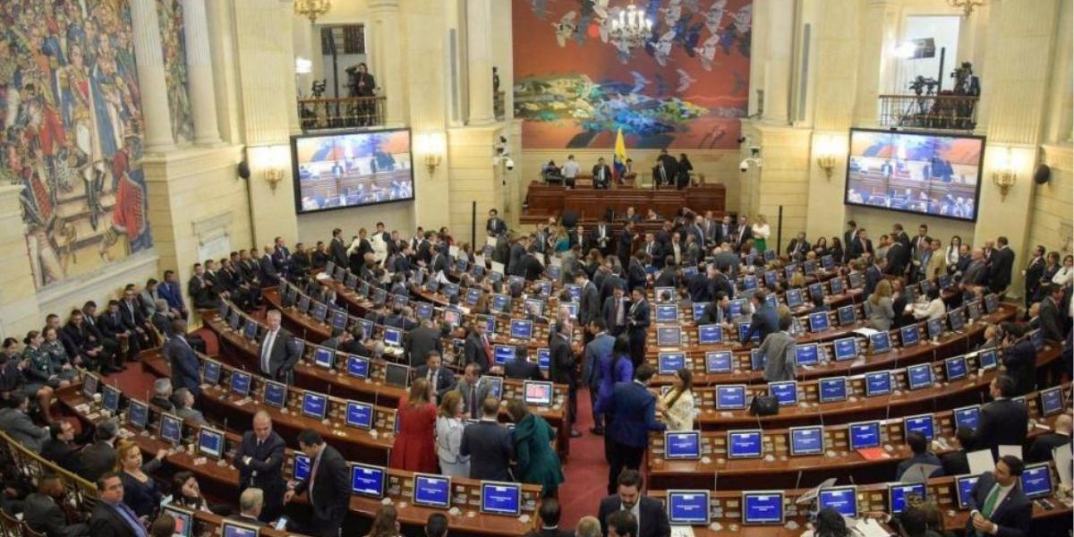 Cortesía Discusión en el Congreso de la República
