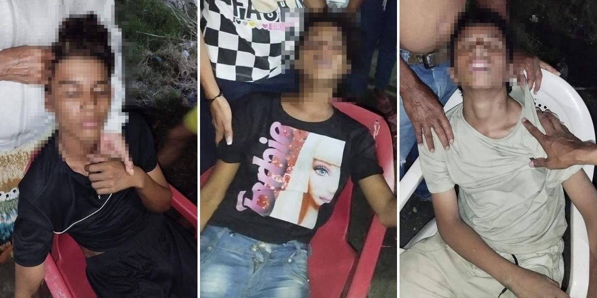 Cortesía. Menores atracados y golpeados en Puebloviejo.