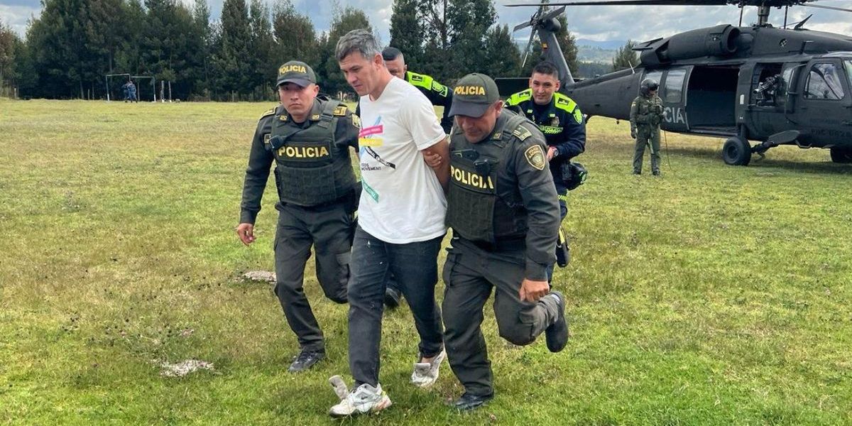 Cortesía. Traslado de Harold Echeverry a la cárcel de Cómbita