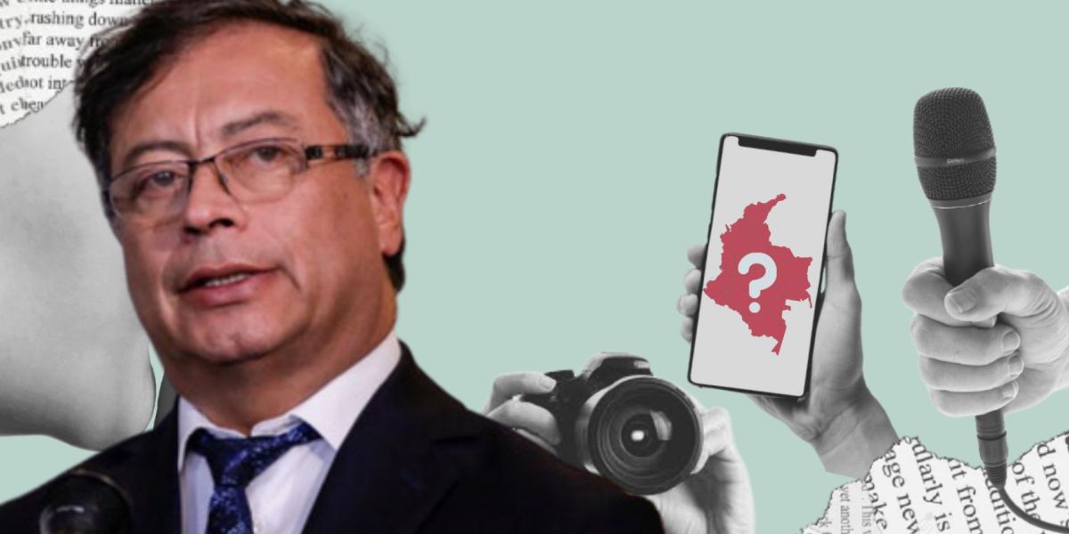 Referencia El presidente ha tenido confrontaciones con la prensa