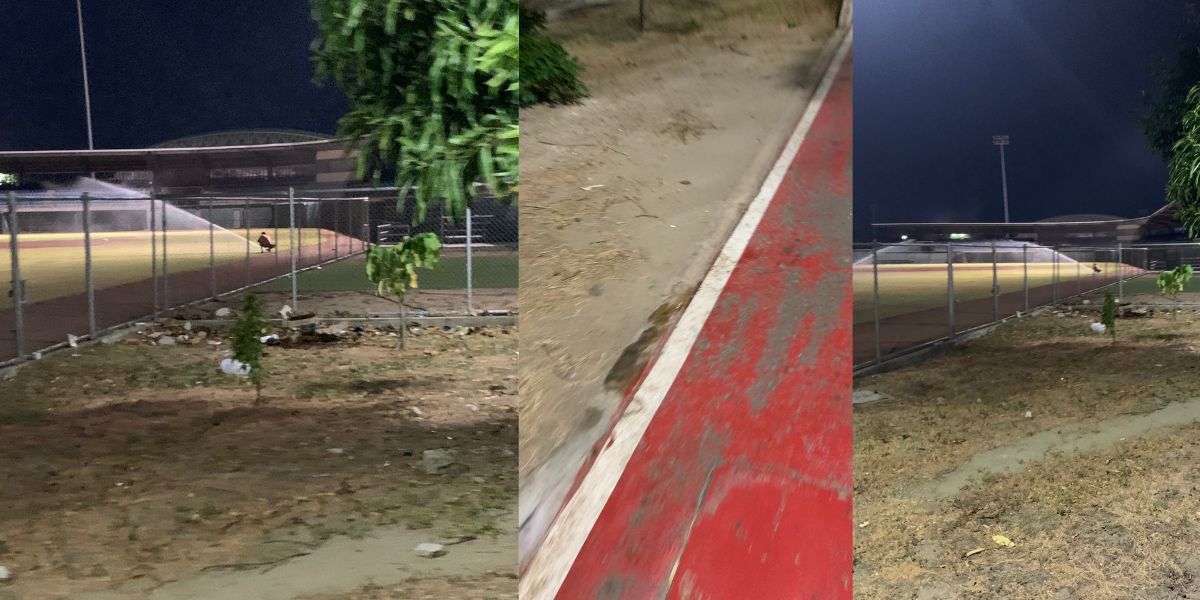 Cortesía Así está el Polideportivo en Santa Marta