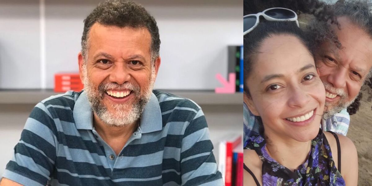Alberto Linero y su esposa