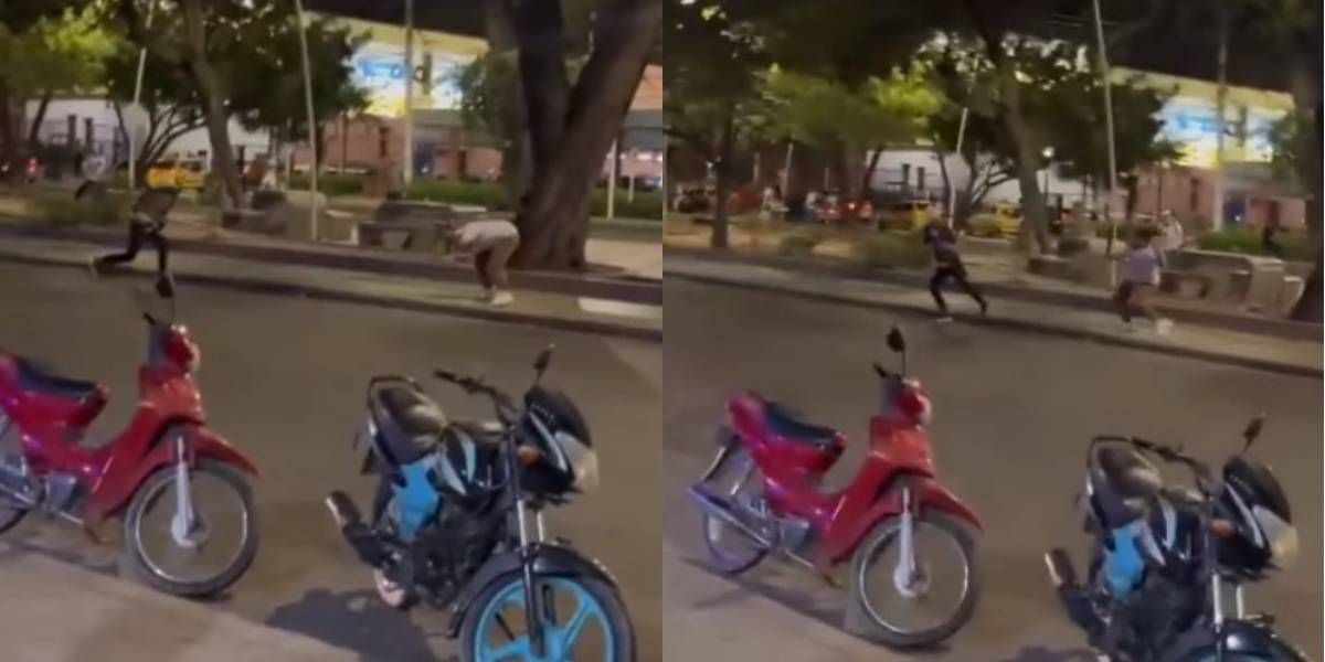 Captura de pantalla Enfrentamiento en el parque 'Los Trupillos'.