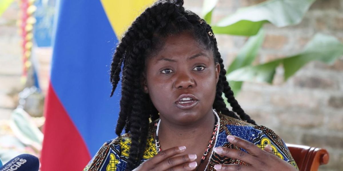 Archivo. La vicepresidenta colombiana, Francia Márquez.