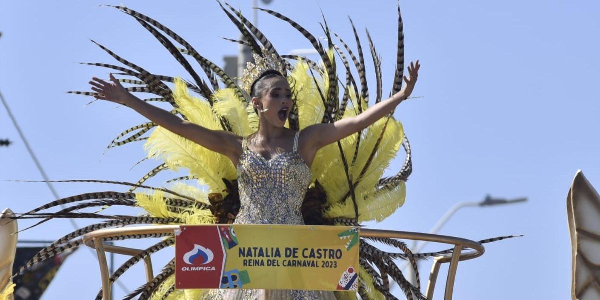 Cortesía. La Reina del Carnaval 2023, Natalia De Castro.