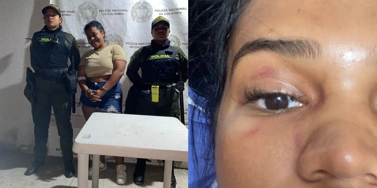 Seguimiento.co Heidis Llerena y la policía agredida.