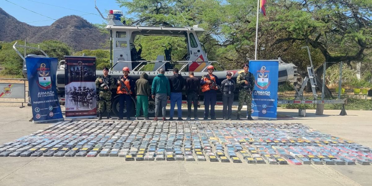 Cortesía Incautación de droga