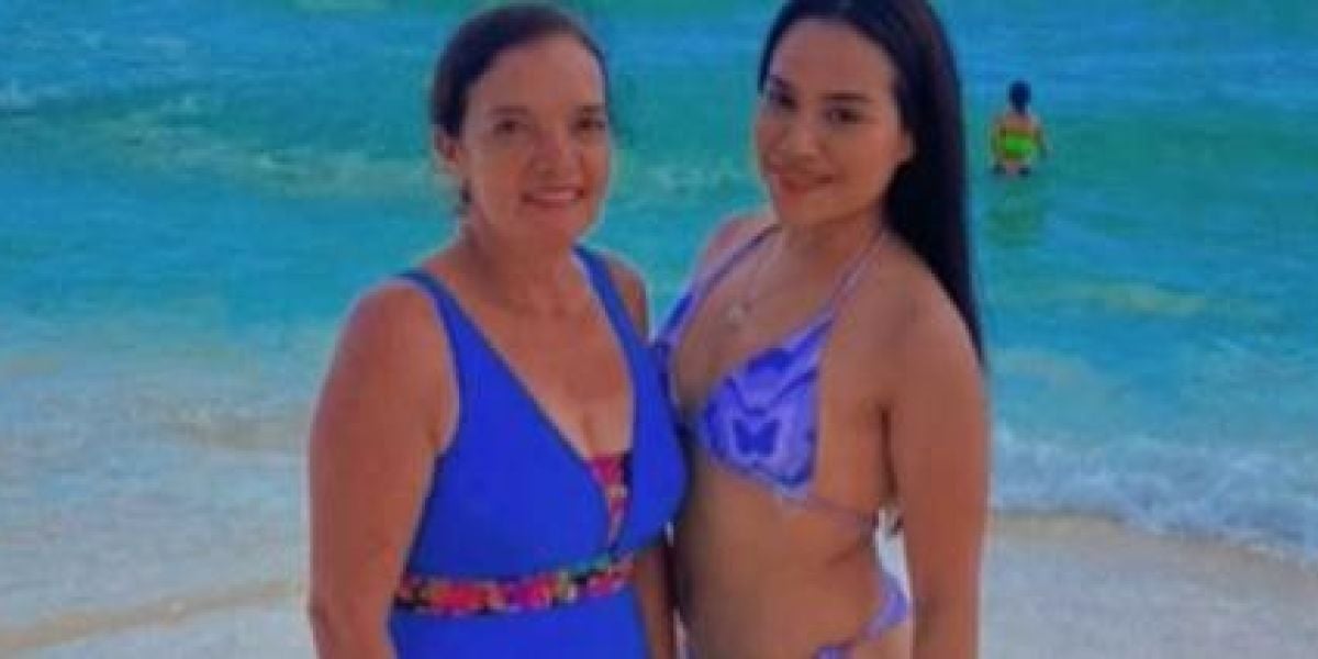 Cortesía María Camila Navales, de 20 años, y su suegra, Gloria Amparo Grisales.