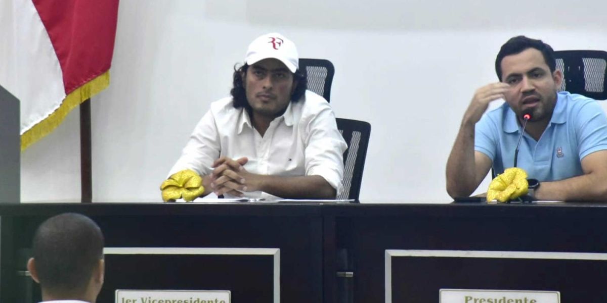 Zona Cero El diputado Nicolás Petro en la sesión de la Asamblea.