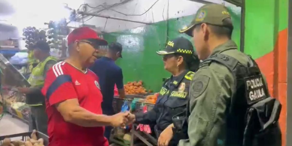 Policía Metropolitana de Santa Marta. Lugar de los hechos.