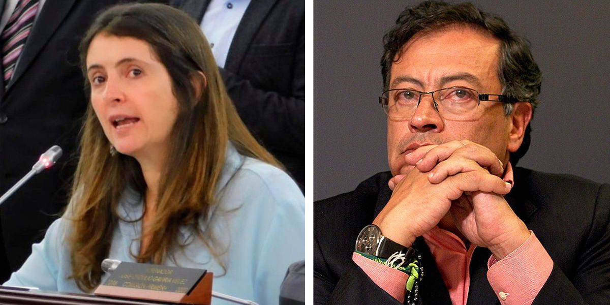 Cortesía La senadora Paloma Valencia expresó su inconformidad con la nueva ley.