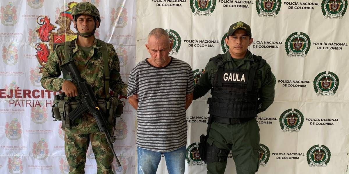 Policía Aldo Alcides Aponte Llanes, alias ‘Fósforo’.