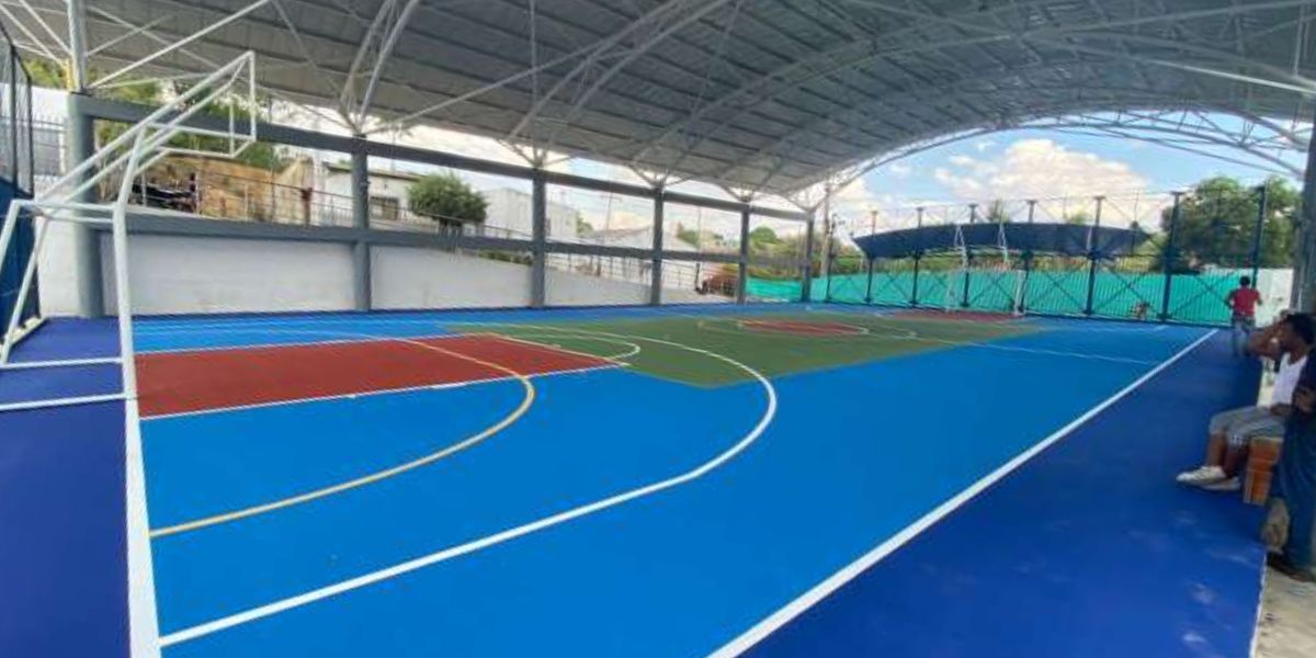 Cortesía Polideportivo parque El Paraíso