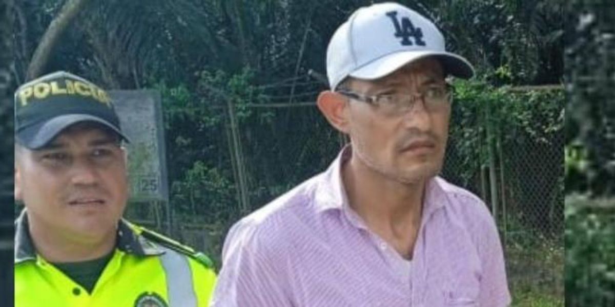 Policía Gabriel Enrique González Cubillos.