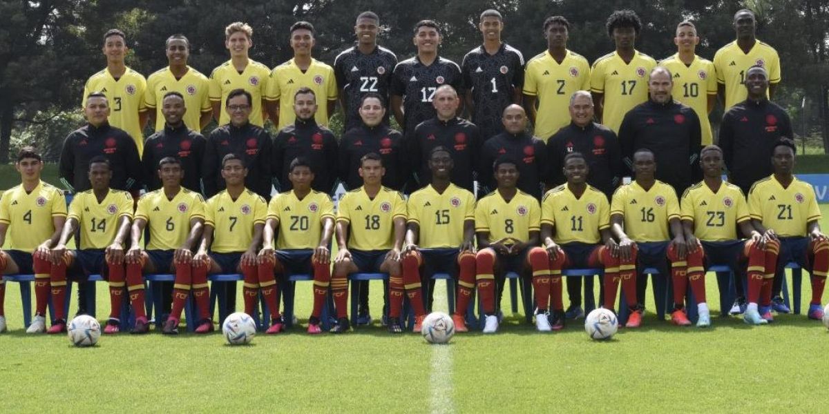 Selección Colombia sub 17.