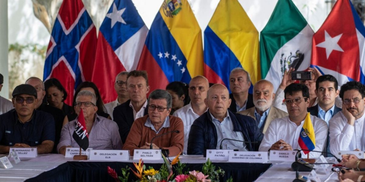 Cortesía Negociadores del proceso de paz con ELN.